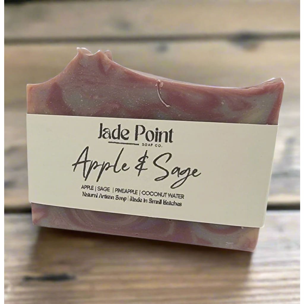 Handcrafted Artisan Soap - Apple and Sage - Bath & Body