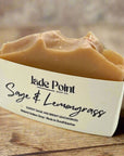 Handcrafted Artisan Soap - Sage & Lemongrass - Bath & Body