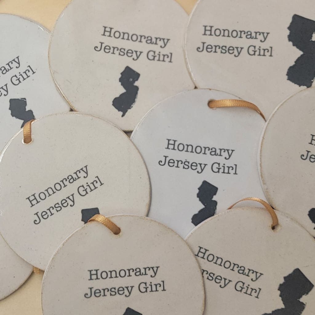 Honorary Jersey Girl Disk Ornament - Home & Lifestyle