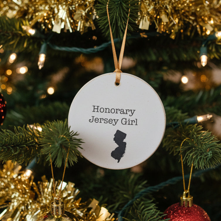 Honorary Jersey Girl Disk Ornament - Home & Lifestyle