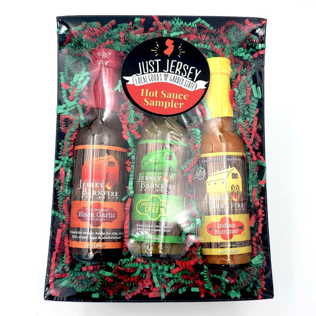 Hot Sauce Trio Gift Basket - Local Goods Gift Boxes