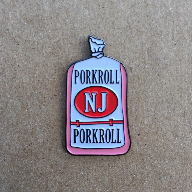 Pork Roll Enamel Pin