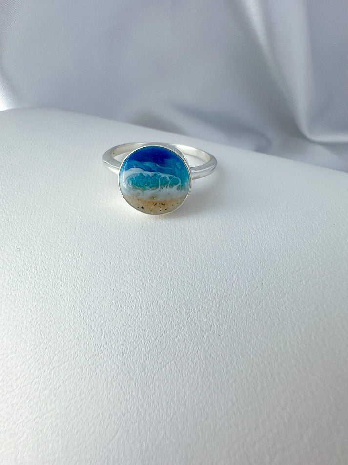&quot;Reflections&quot; Large Ocean Ring