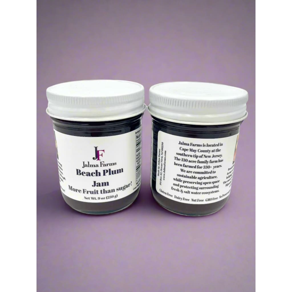 Jalma Farms Beach Plum Jam 9 oz. Jar - Good Eats