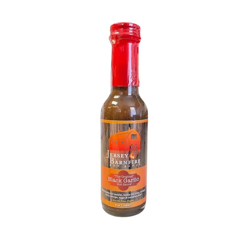 Jersey Barnfire Hot Sauce 5 oz. - Black Garlic ’The Original’ - Good Eats