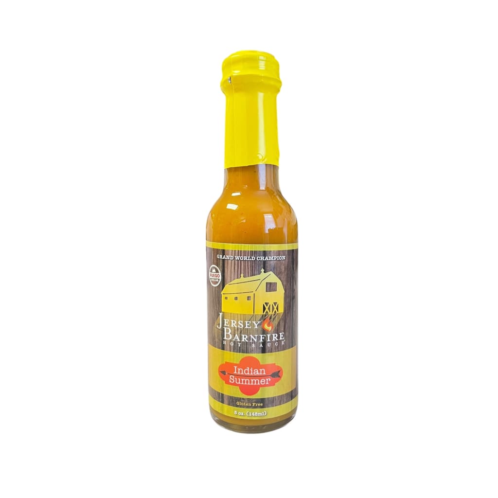Jersey Barnfire Hot Sauce 5 oz. - Indian Summer - Good Eats
