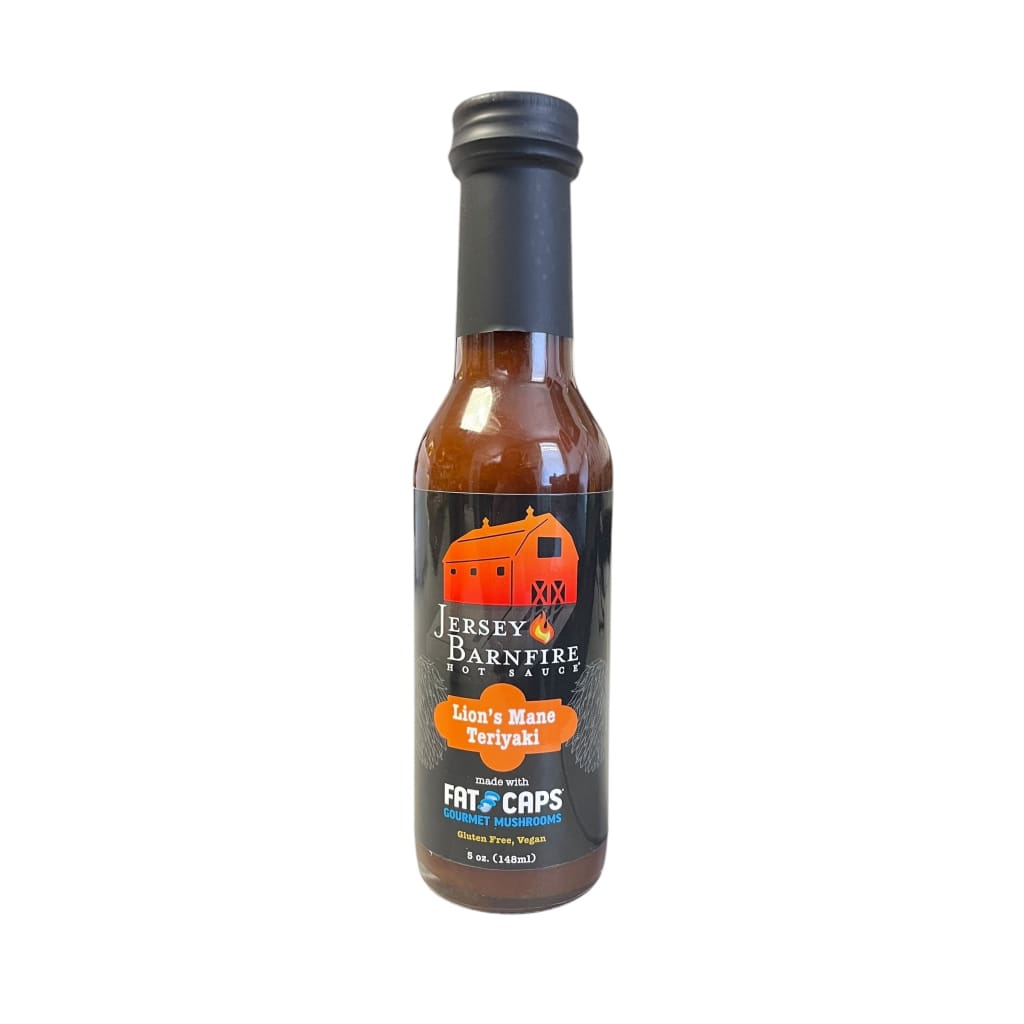 Jersey Barnfire Hot Sauce 5 oz. - Lion’s Mane Teriyaki - Good Eats
