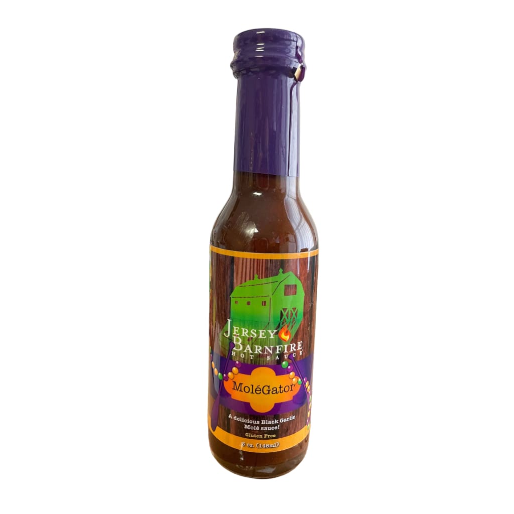 Jersey Barnfire Hot Sauce 5 oz. - Molegator - Good Eats