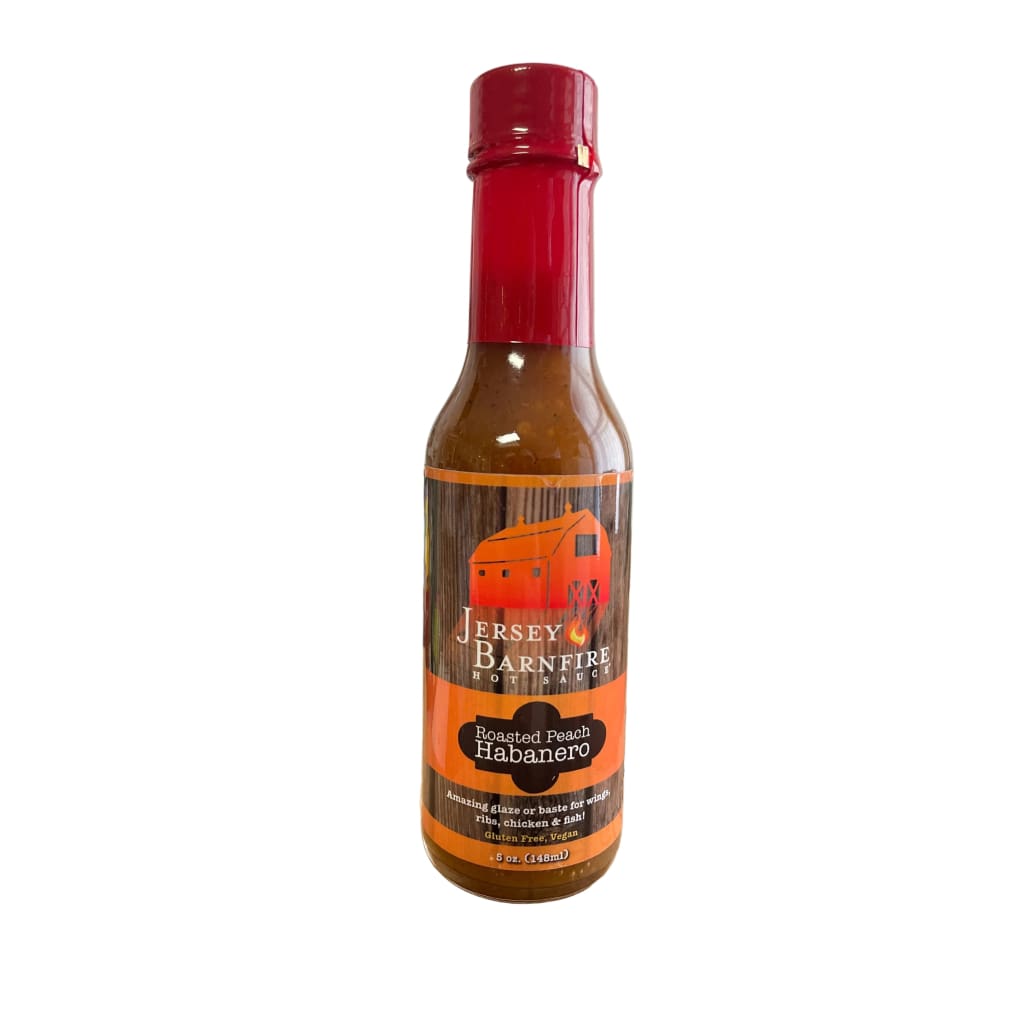 Jersey Barnfire Hot Sauce 5 oz. - Roasted Peach Habanero - Good Eats