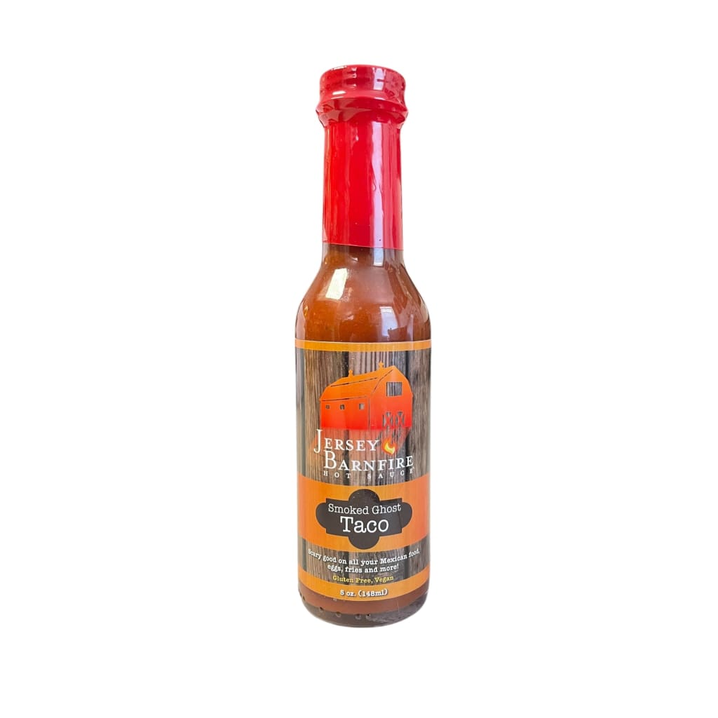 Jersey Barnfire Hot Sauce 5 oz. - Smoked Ghost Taco - Good Eats