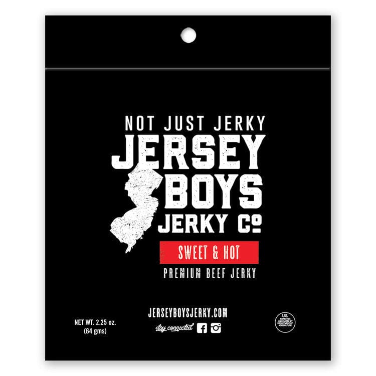 Jersey Boys Beef Jerky - Sweet and Hot - Good Eats