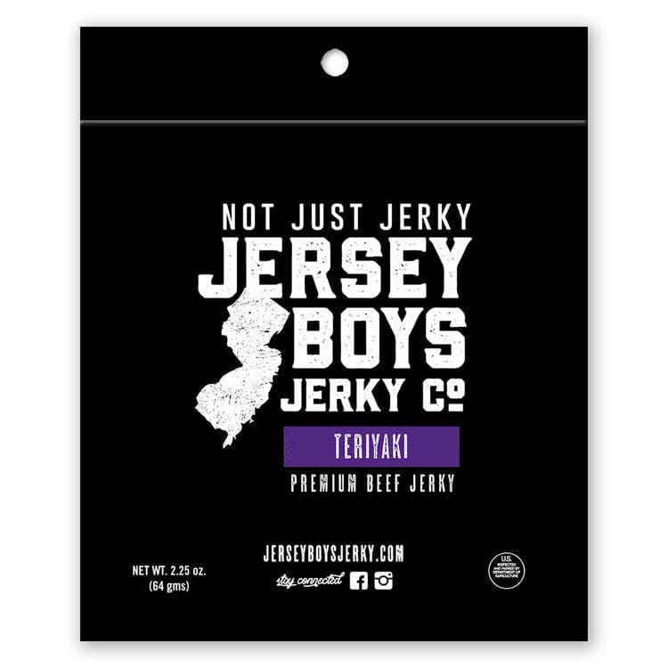 Jersey Boys Beef Jerky - Teriyaki - Good Eats