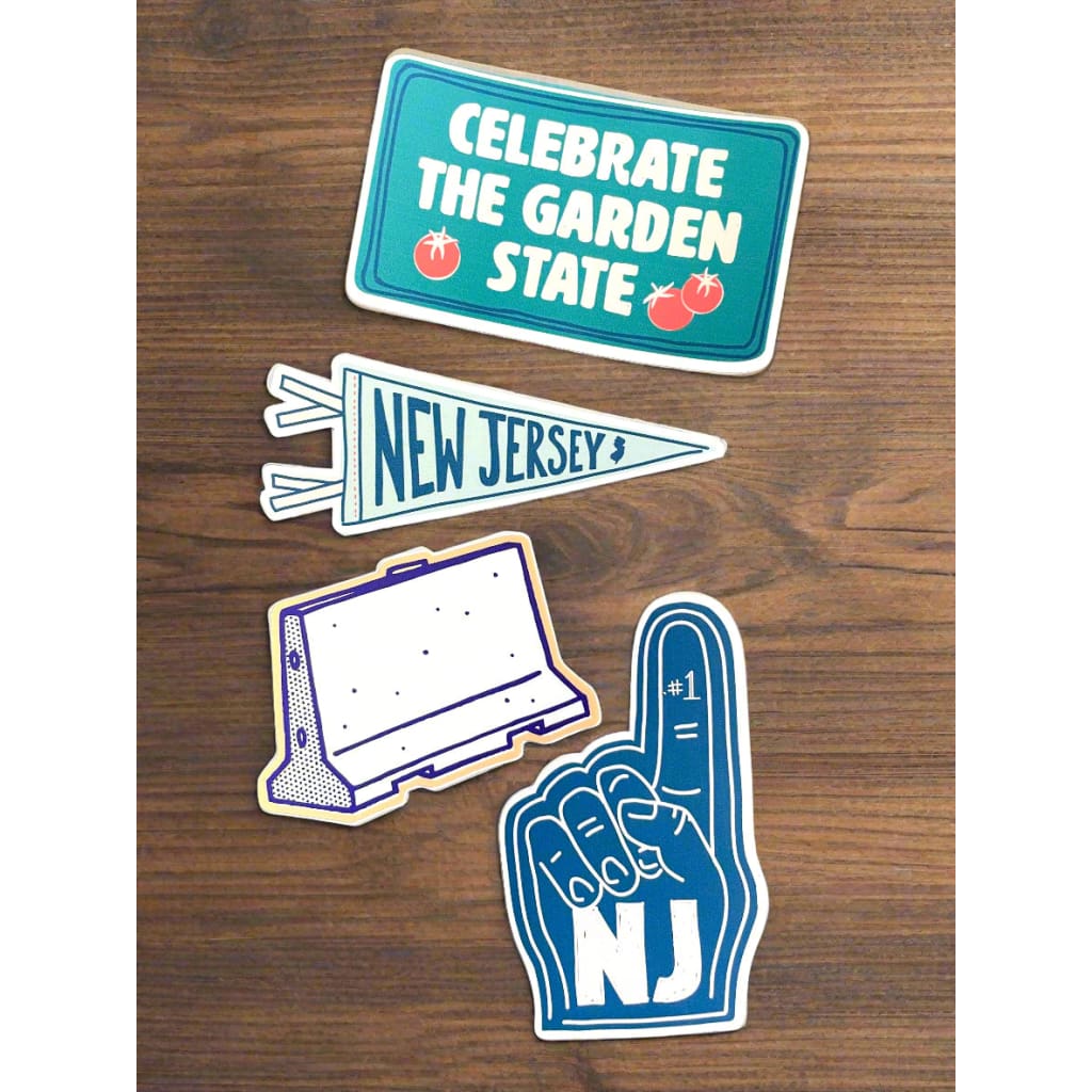 Jersey Collective Stickers - Celebrate the Garden State - Sticker
