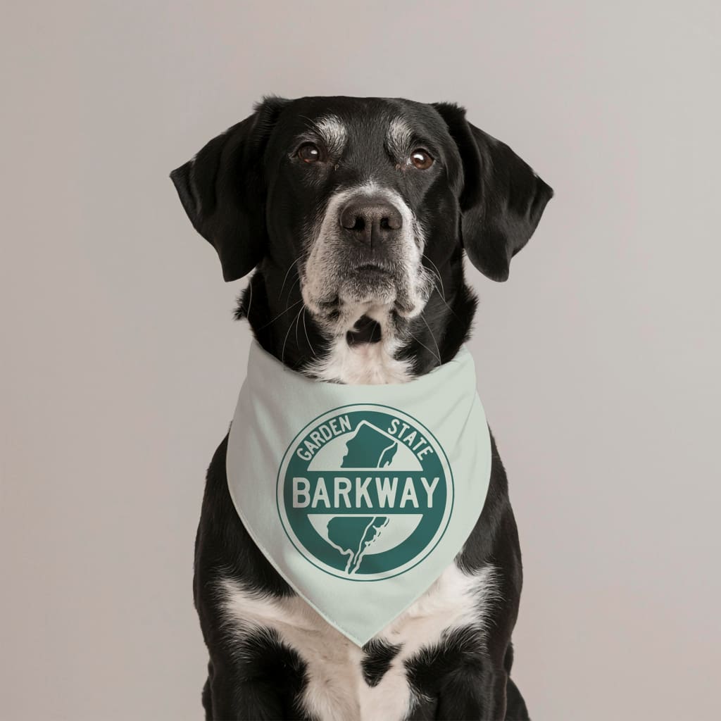 Jersey Dog Bandanas - Bark Way / Small