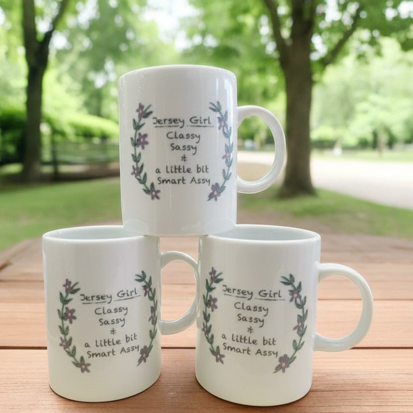 Jersey Girl Mug - Classy Sassy... - Pottery