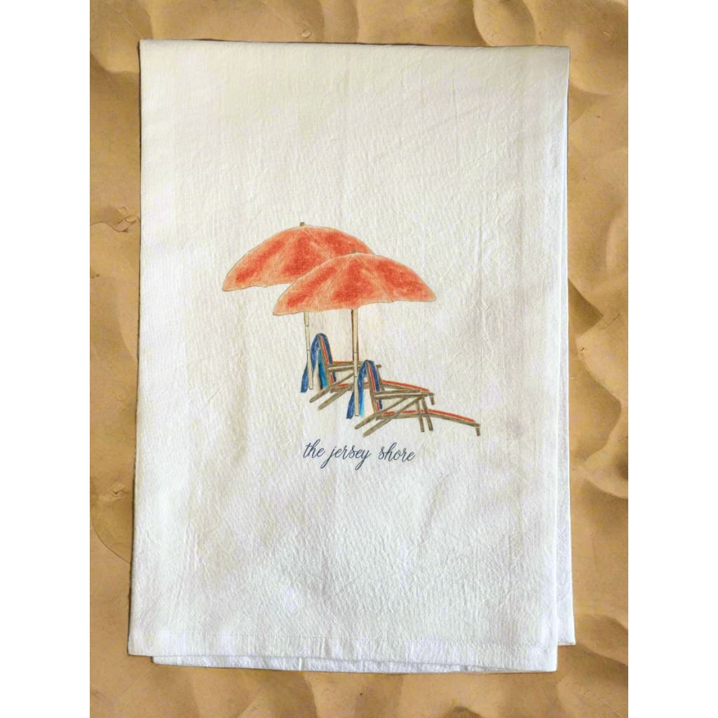 Kitchen Towel - Shore Theme - Umbrellas & Chairs - Home & Lifestyle