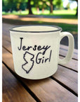 Large Jersey-Themed Ceramic Camper Mugs (18 oz) - Ceramic Jersey Girl - Home & Lifestyle