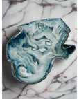 Large Wavy Blue Bowl - Home & Garden
