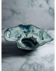 Large Wavy Blue Bowl - Home & Garden