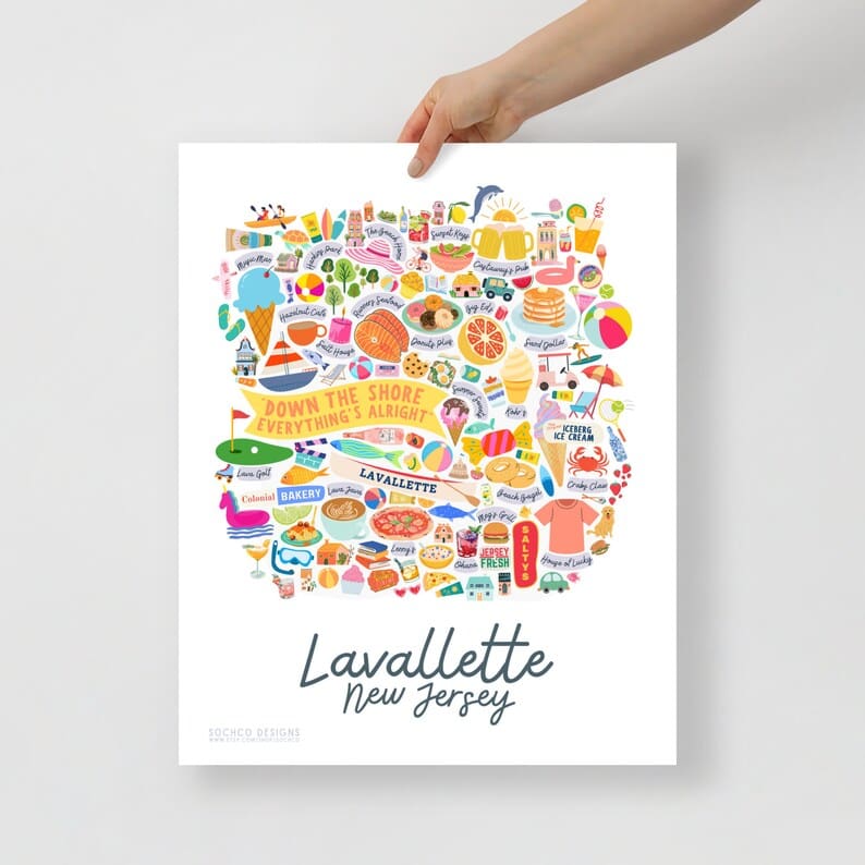 Lavallette Print - Prints & Artwork