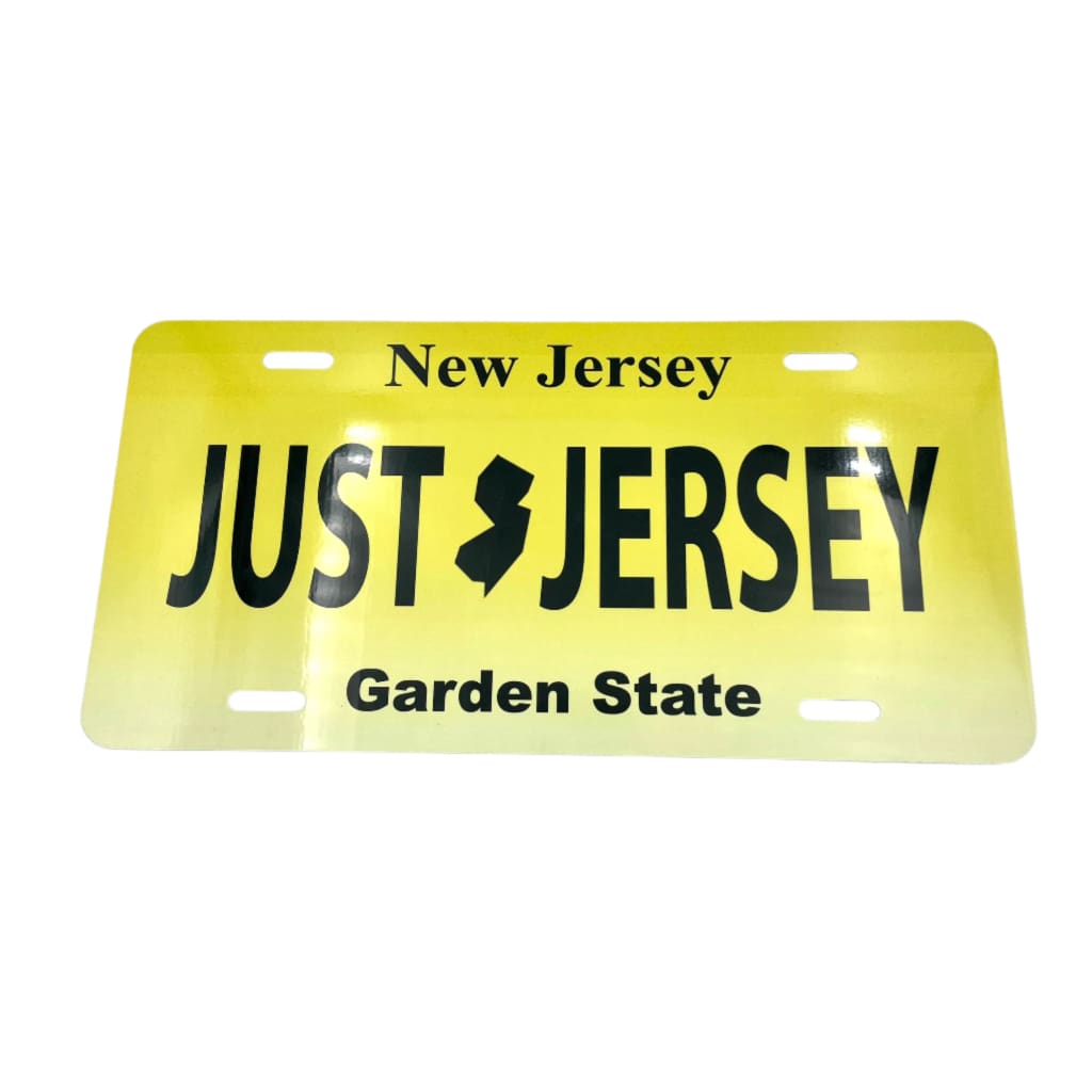License Plate - Just Jersey - Home &amp; Lifestyle