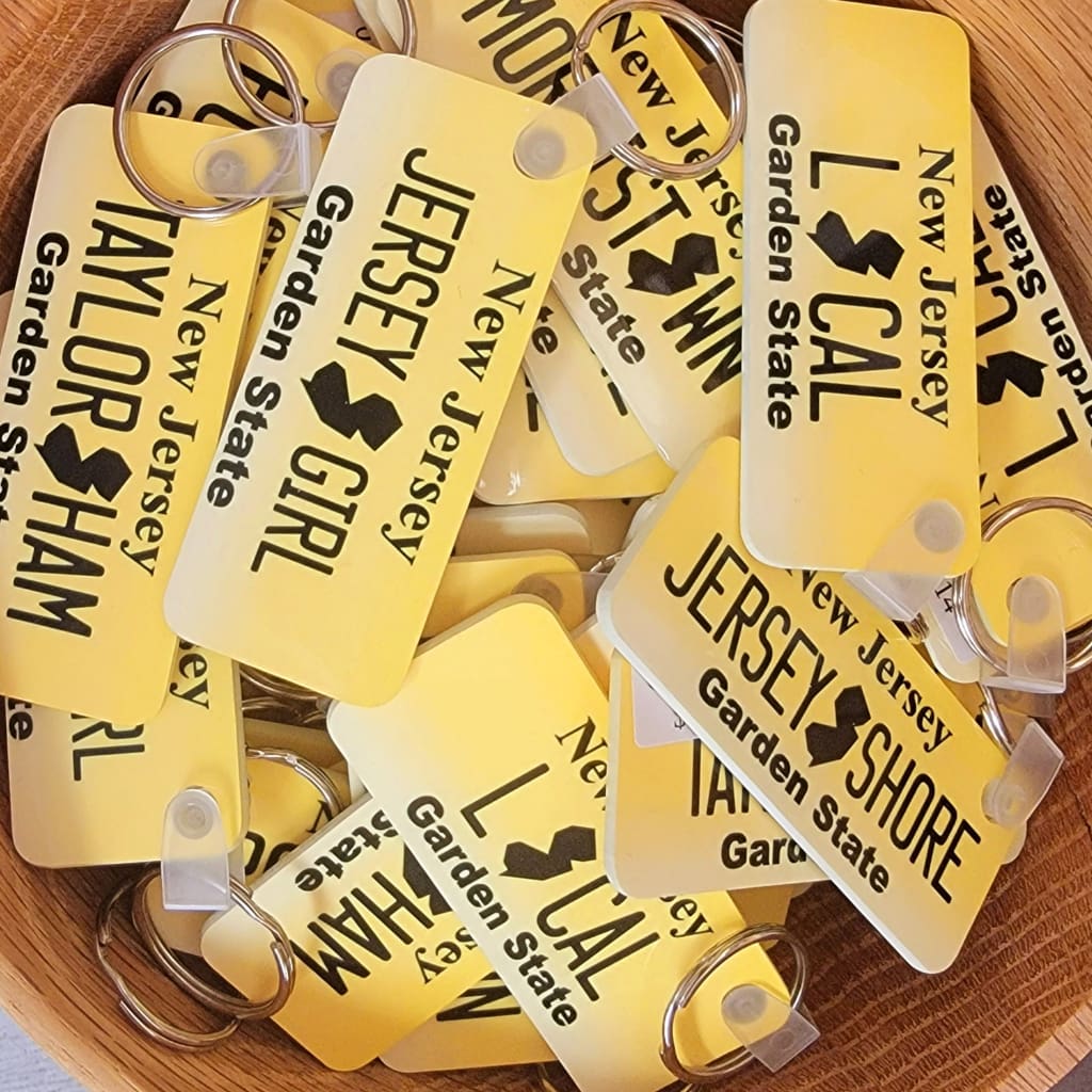 License Plate Key Ring - Home & Lifestyle