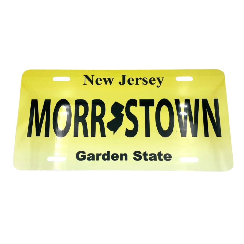 License Plate - Morristown - Home &amp; Lifestyle