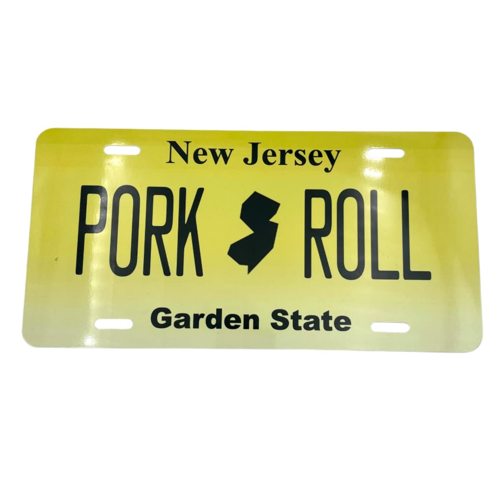 License Plate - Pork Roll - Home & Lifestyle