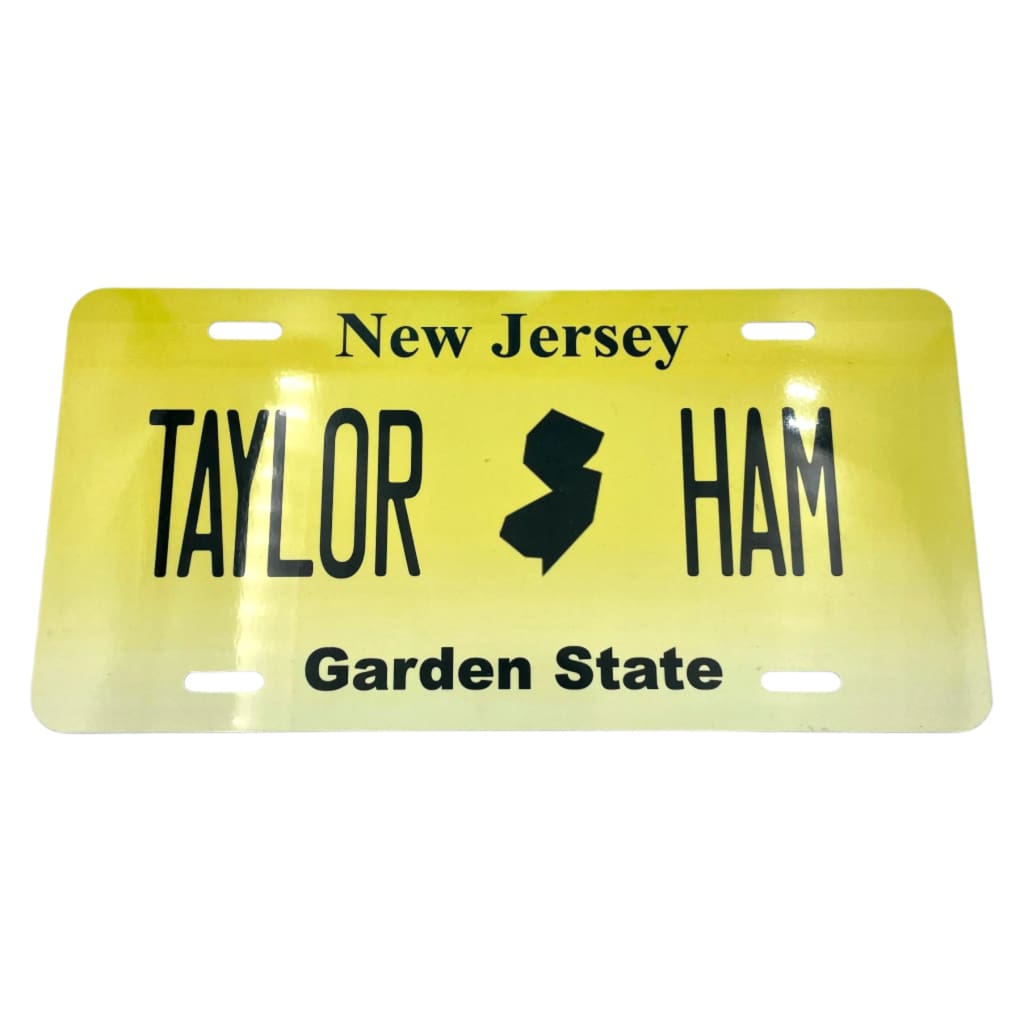 License Plate - Taylor Ham - Home & Lifestyle