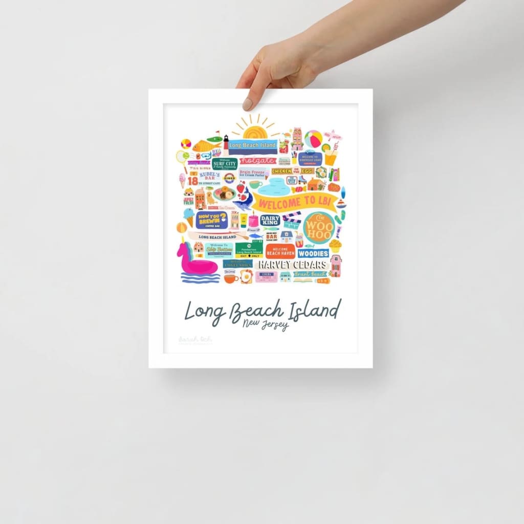 Long Beach Island Print - Prints &amp; Artwork