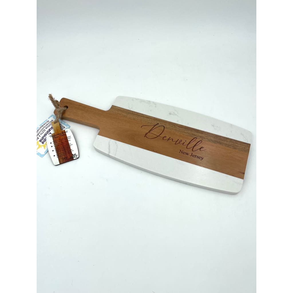 Marble/Acacia Cutting Board - Denville - Home &amp; Lifestyle