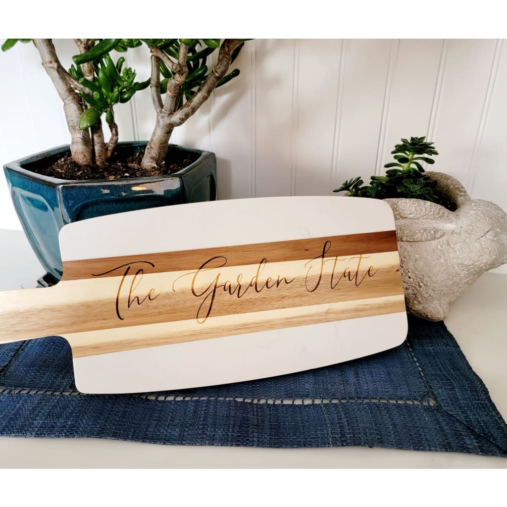 Marble/Acacia Cutting Board - Garden State - Home &amp; Lifestyle