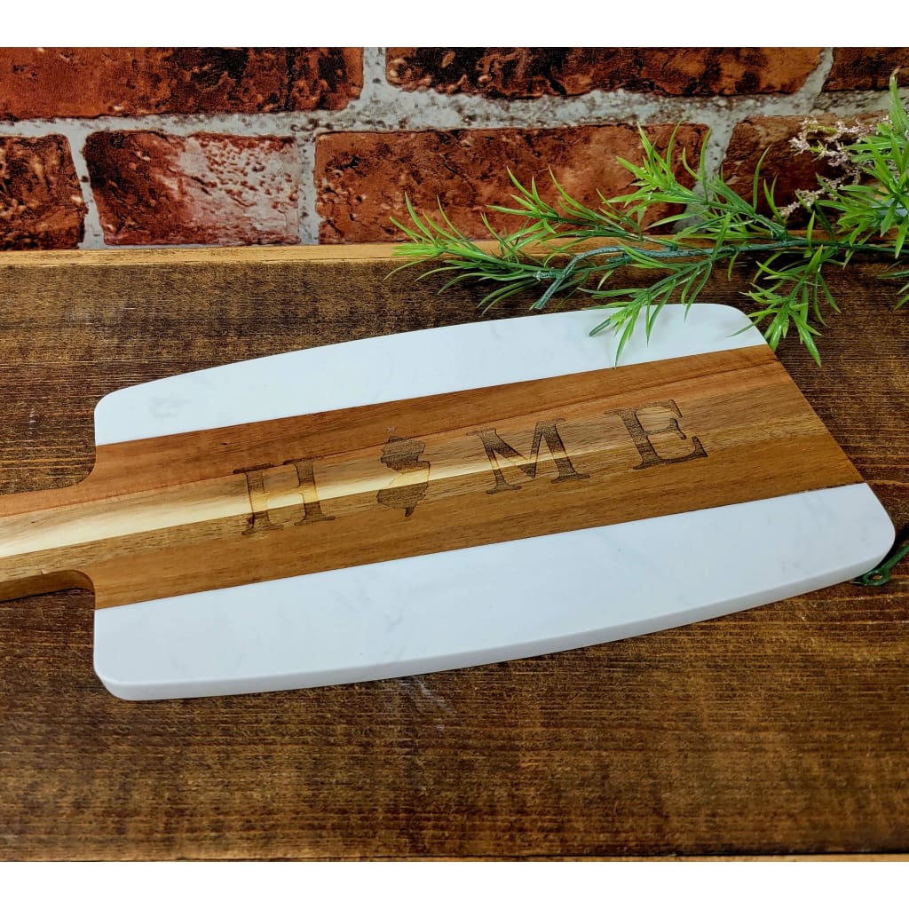 Marble/Acacia Cutting Board - Home - NJ - Home & Lifestyle