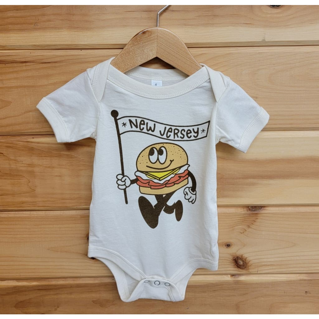 Marching Breakfast Sandwich Baby Onesie - Clothing