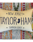 Mini-License Plate Taylor Ham/Pork Roll Pillow - Home & Lifestyle
