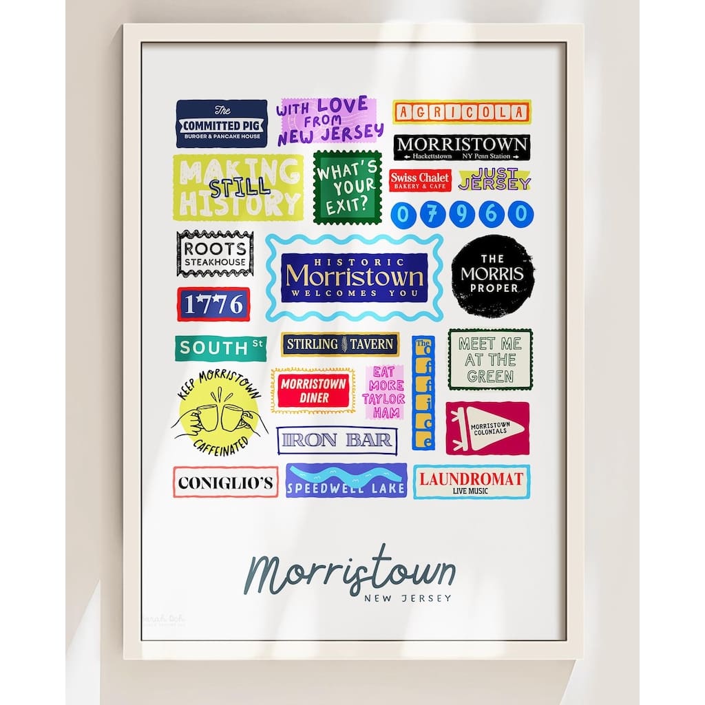 Morristown Print - Prints & Artwork
