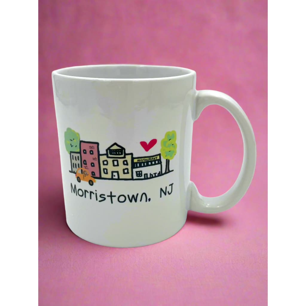 Morristown Street Scene Mug - Jewelry & Accessories