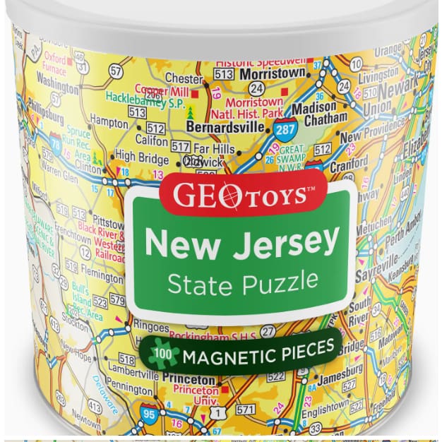 New Jersey 100 Piece Puzzle - Magnetic