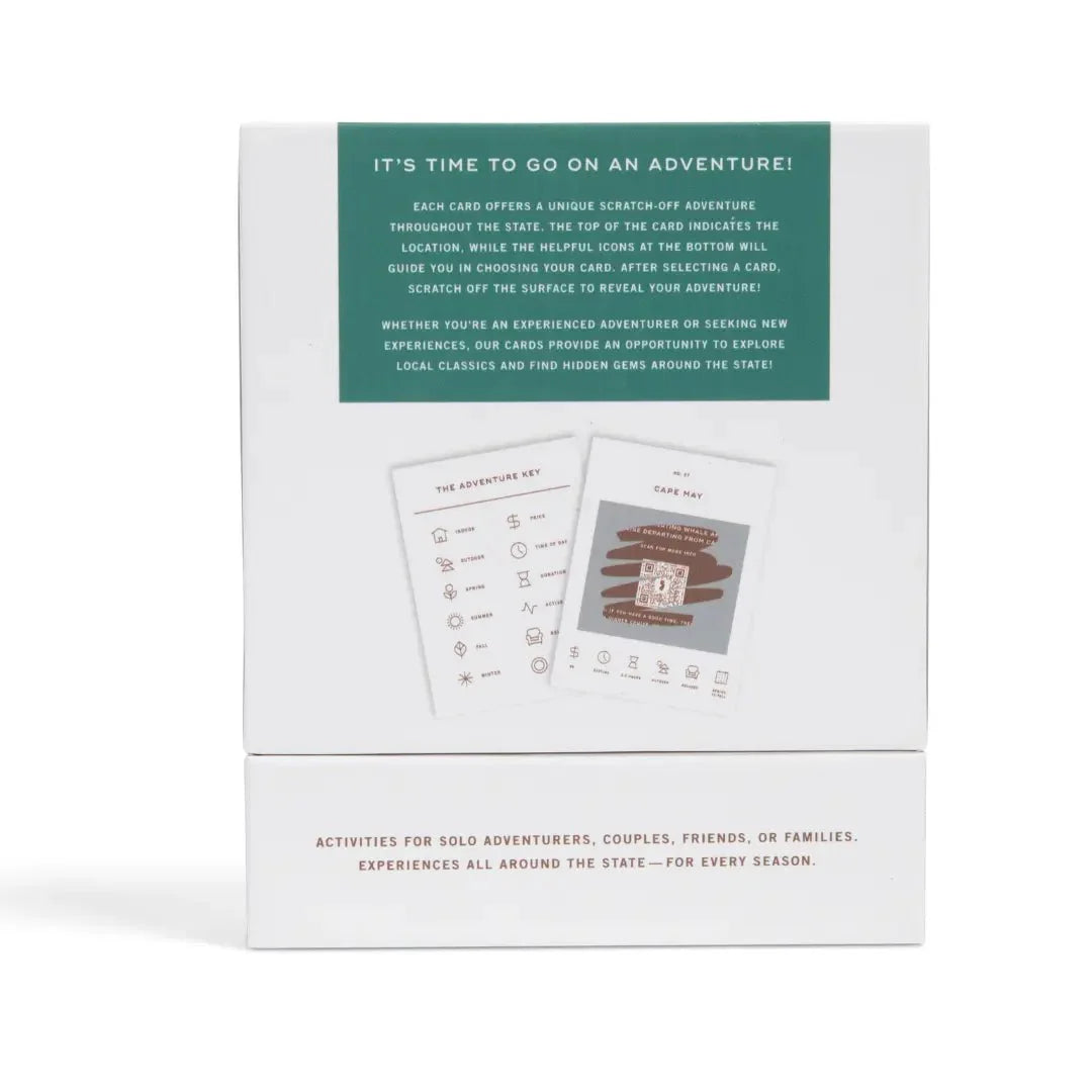 Scratch-Off NJ Adventure Bucket List