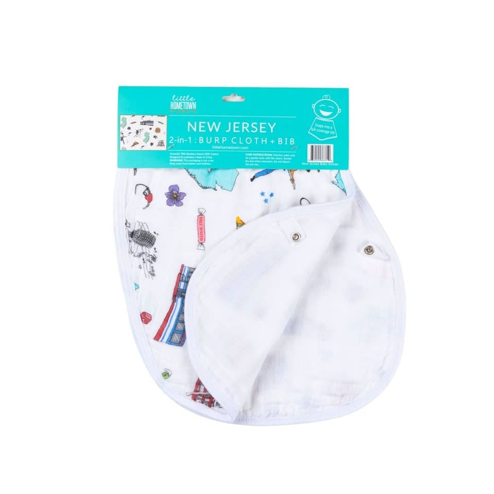 New Jersey Burp Cloth / Bib - Kids