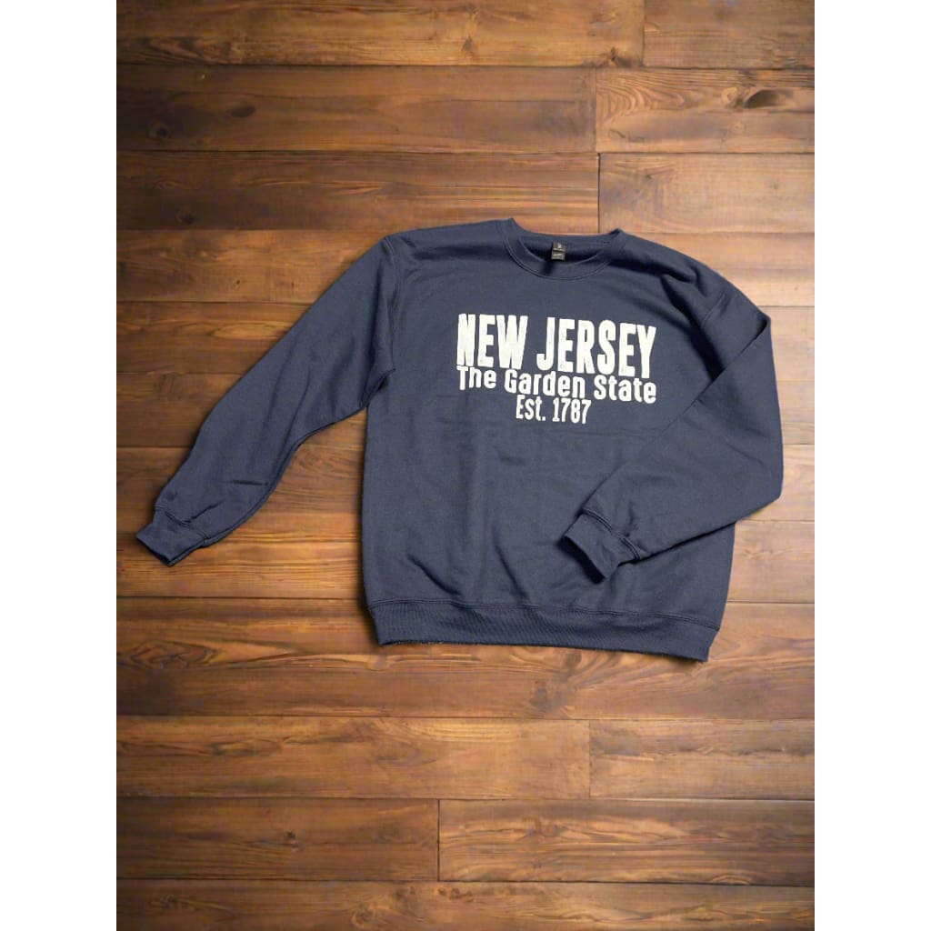 New Jersey Crewneck Sweatshirt - Navy