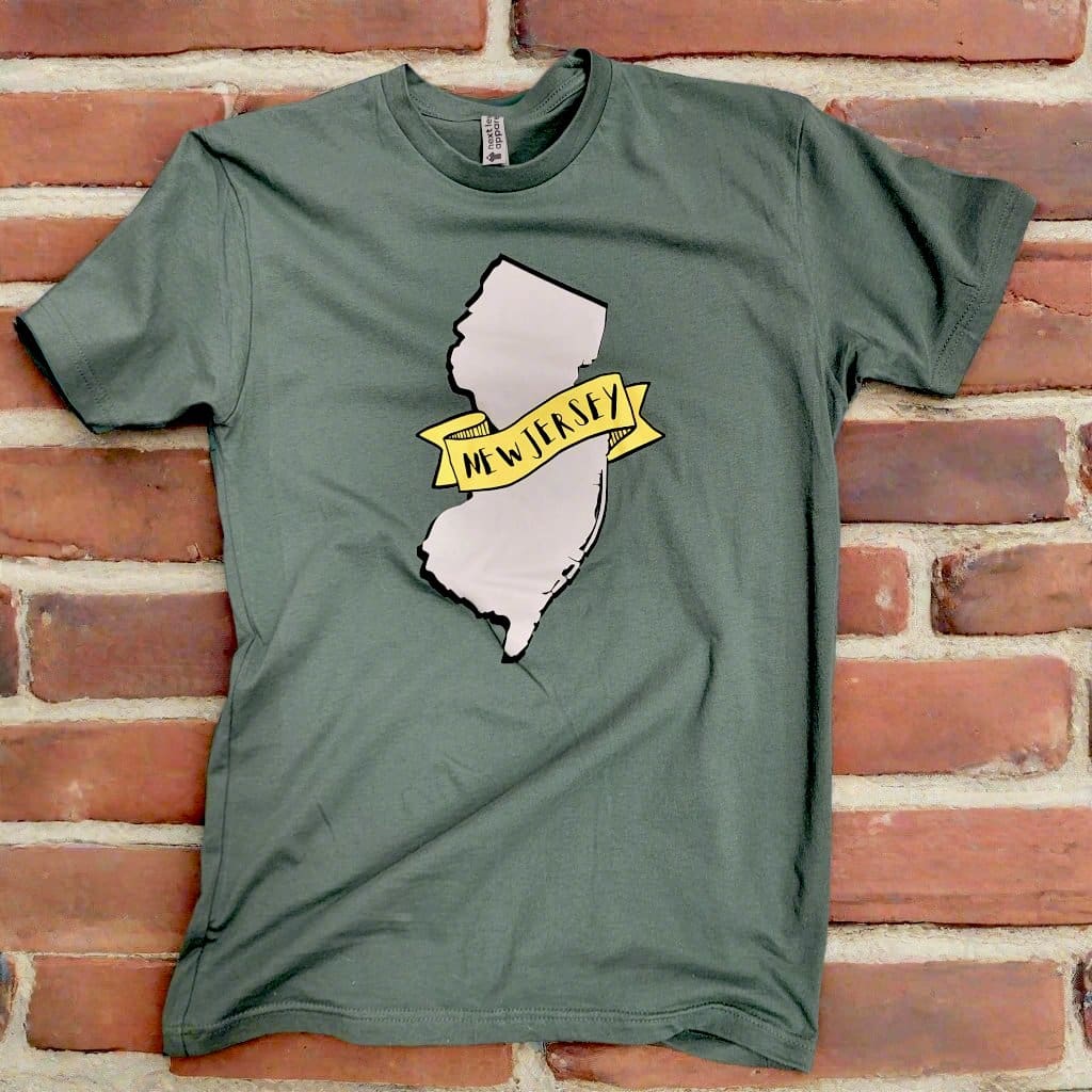 New Jersey Emblem T-Shirt - Clothing