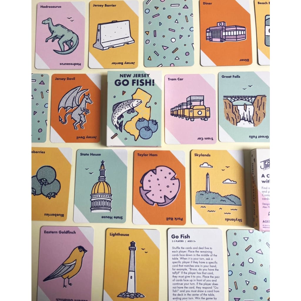 New Jersey Go Fish! - Novelty