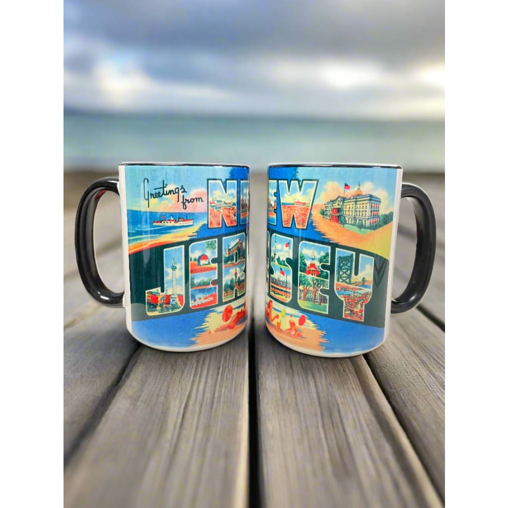 New Jersey Postcard Mug