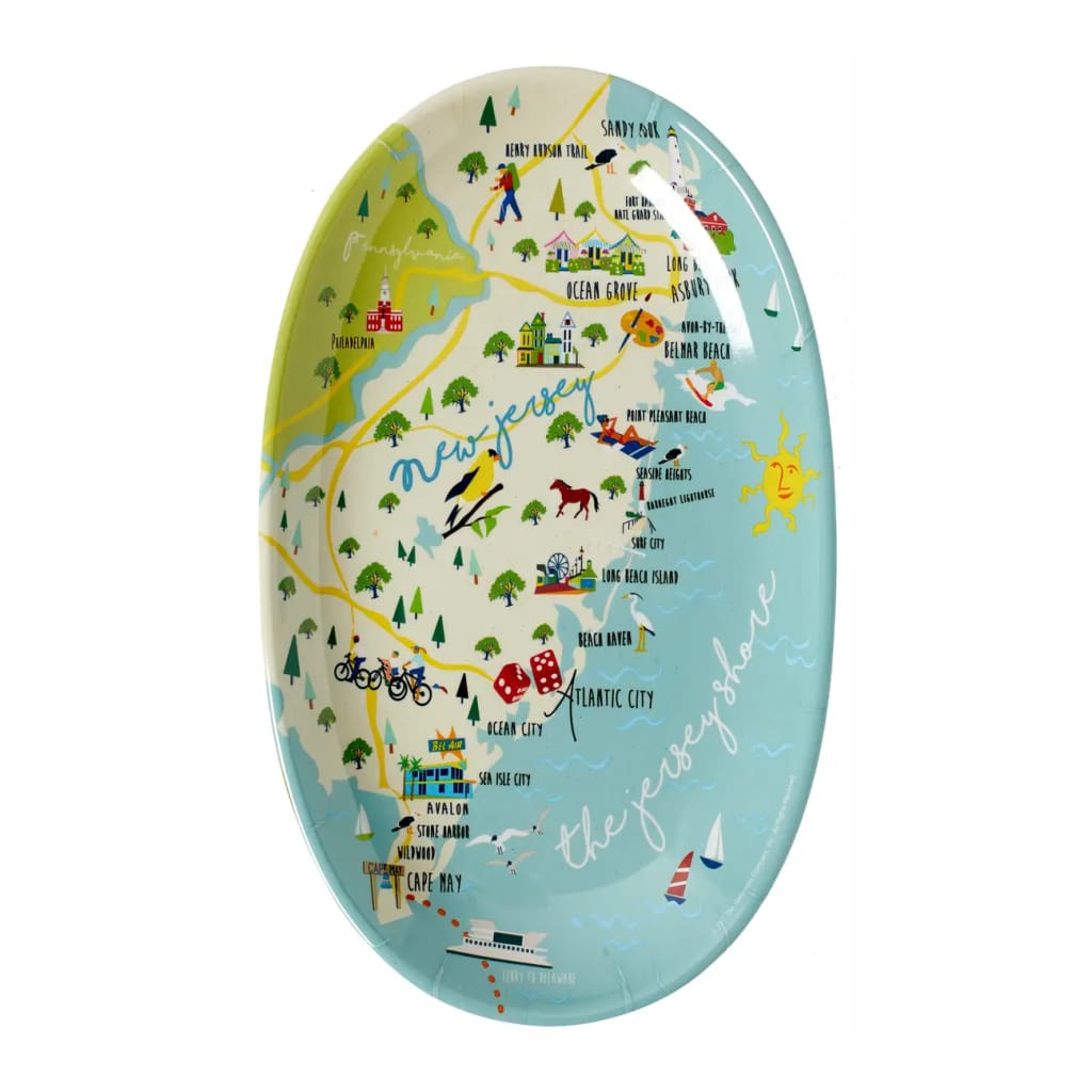 New Jersey Tidbit Tray