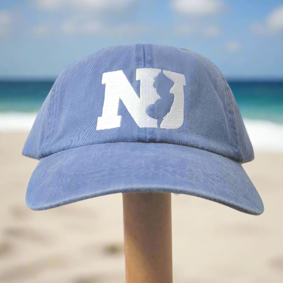 NJ Hat - Faded Royal Blue - Home & Lifestyle