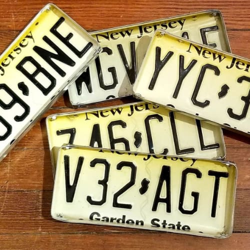 NJ License Plate Tray - Home & Lifestyle