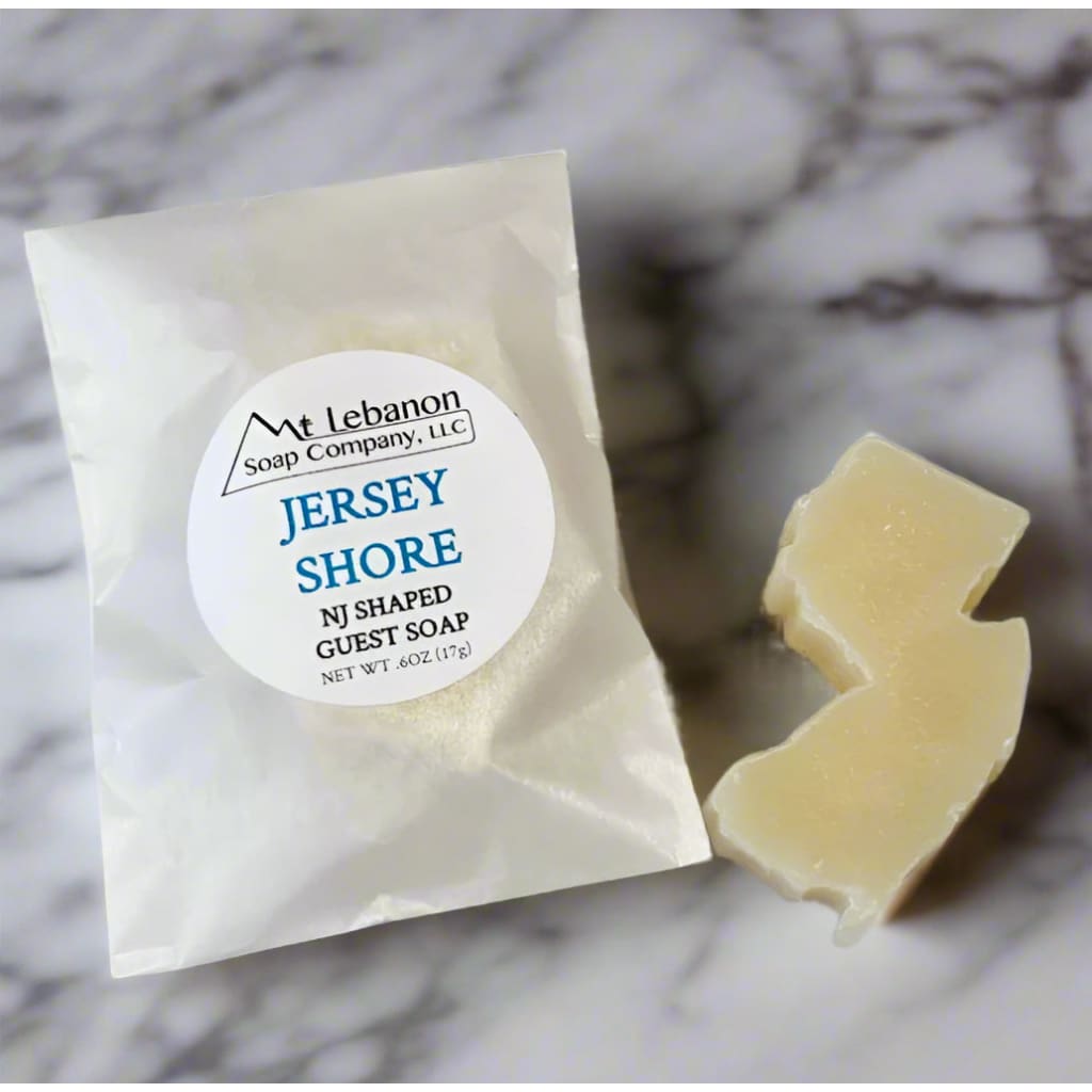 NJ Shaped Guest Soap 0.6 oz. - Jersey Shore - Bath & Body