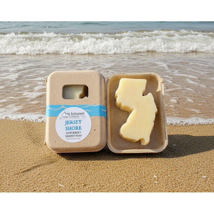 NJ Shaped Soap 3oz. - Jersey Shore - Bath &amp; Body