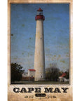 NJ Themed Digital Prints 11’’ x 17’’ Unframed - Cape May Lighthouse - Prints & Artwork